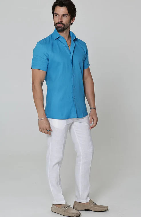 Bradford Italian Linen Shirt Designer