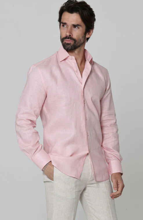 Bradford Italian Linen Shirt Designer