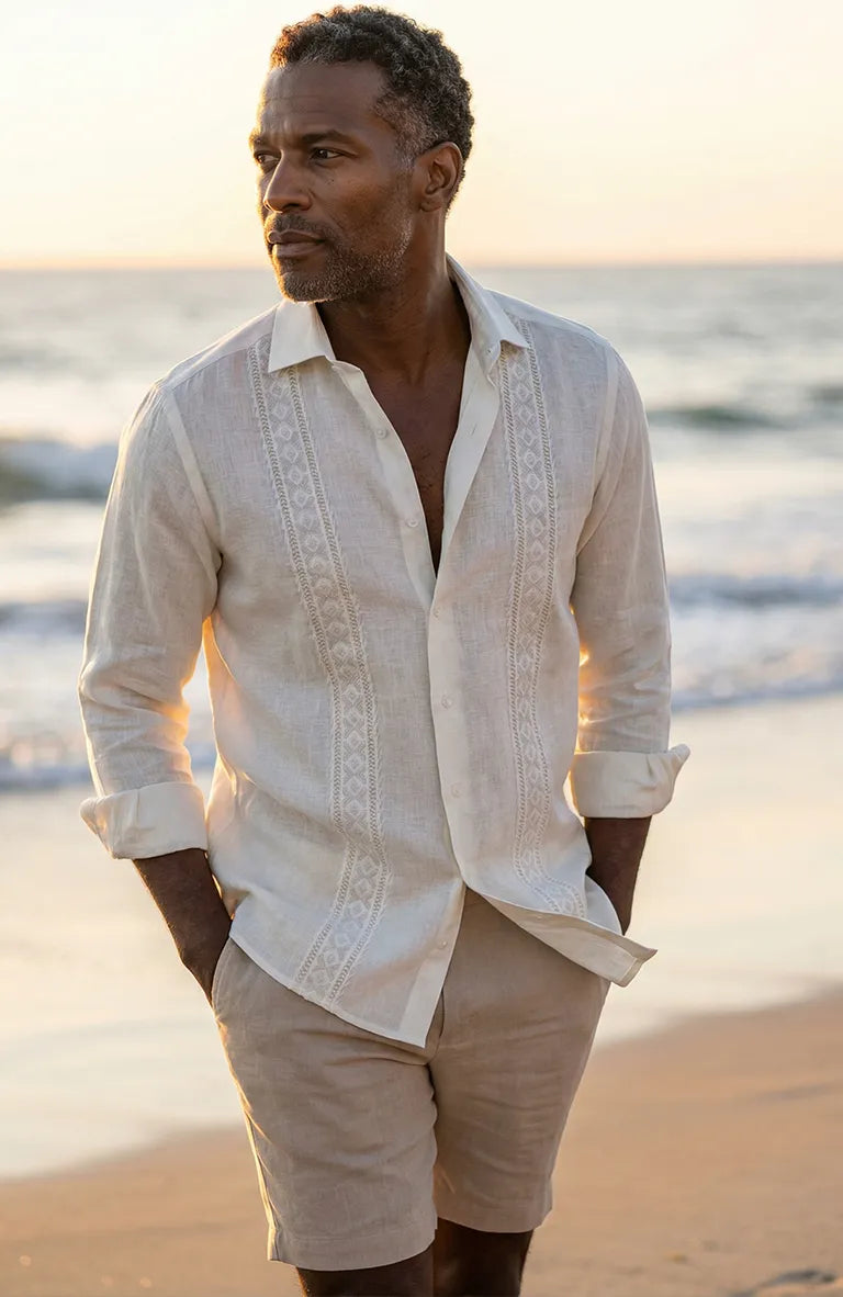 beach dress shirts for men The Ultimate Guide to Beach Shirts for Men Italian Vega