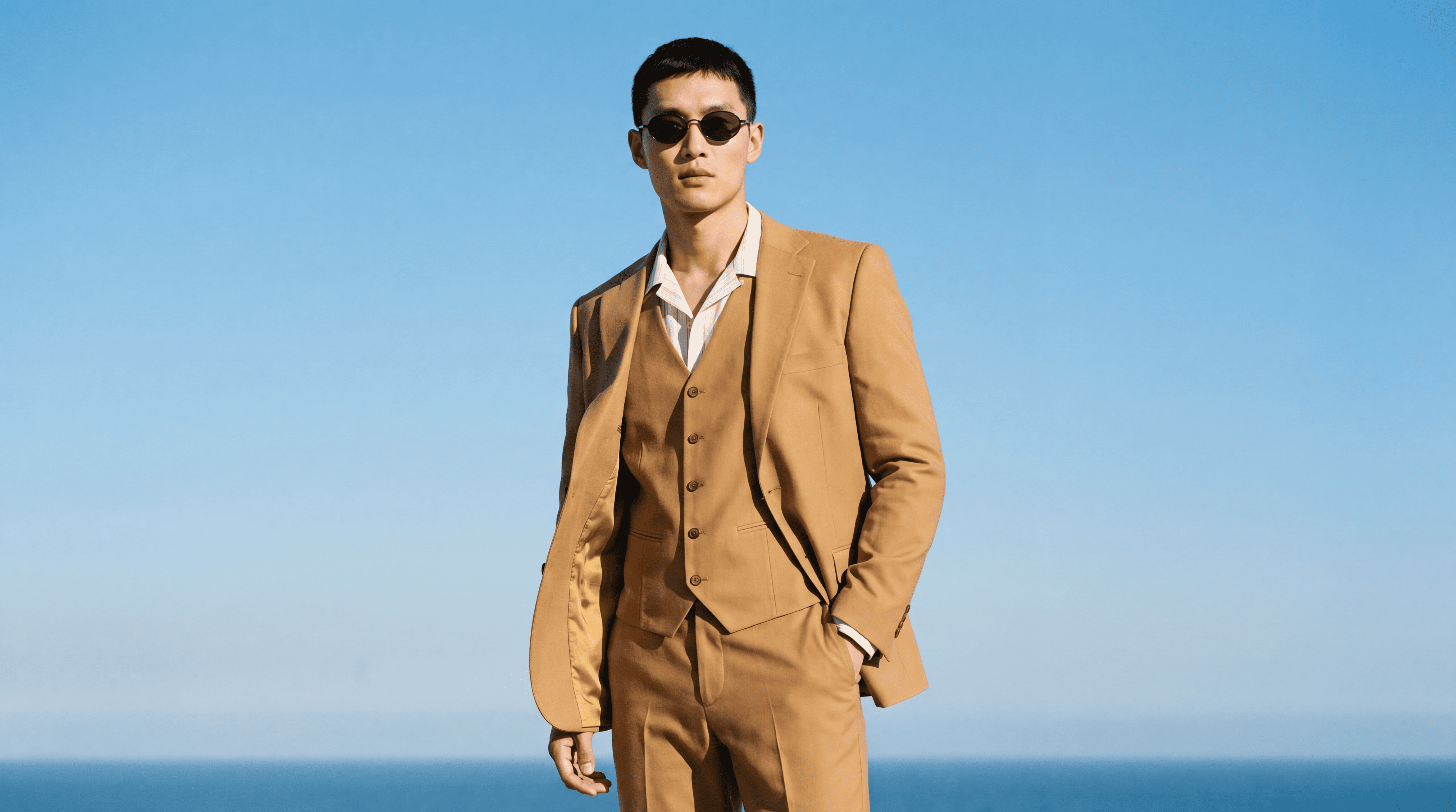 Monte Carlo Linen Suit Jacket